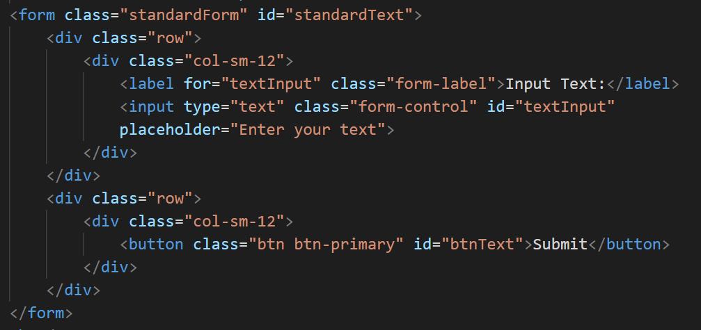 Modelling: HTML to Dictionary USing JS