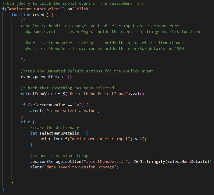 Modelling: HTML to Dictionary USing JS